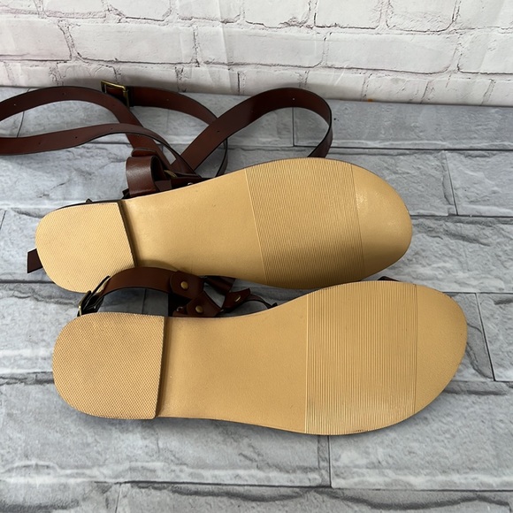 Brown gladiator sandals size 43 - Picture 2 of 4